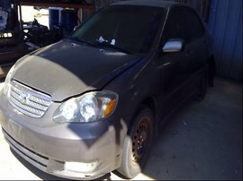 2005 TOYOTA COROLLA, GRAY, S MODEL, AT,  Z25993